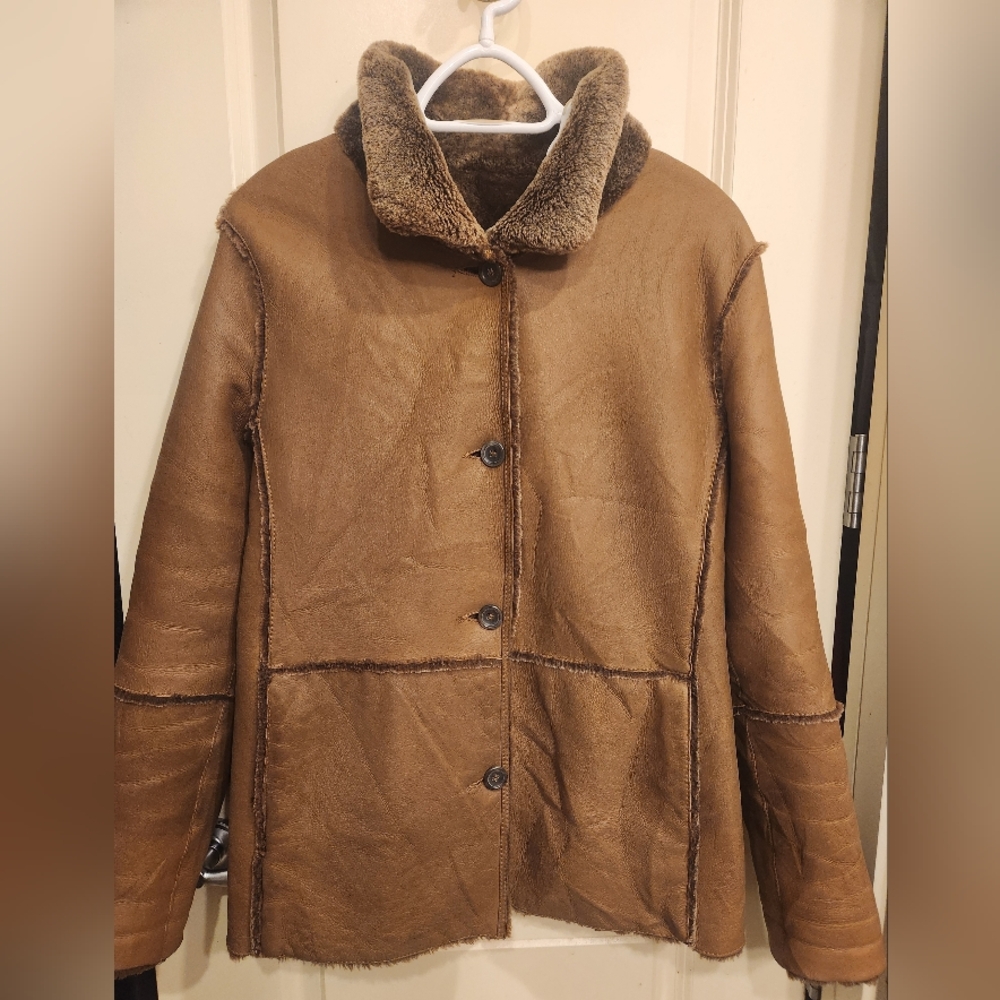 Windsor 100% Lambfell Jacket Reversible